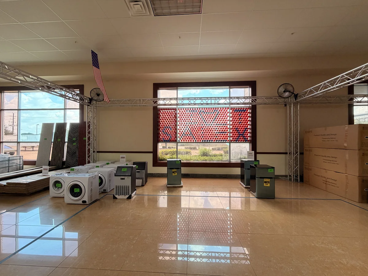 The same corner after the sale closed in September 2026