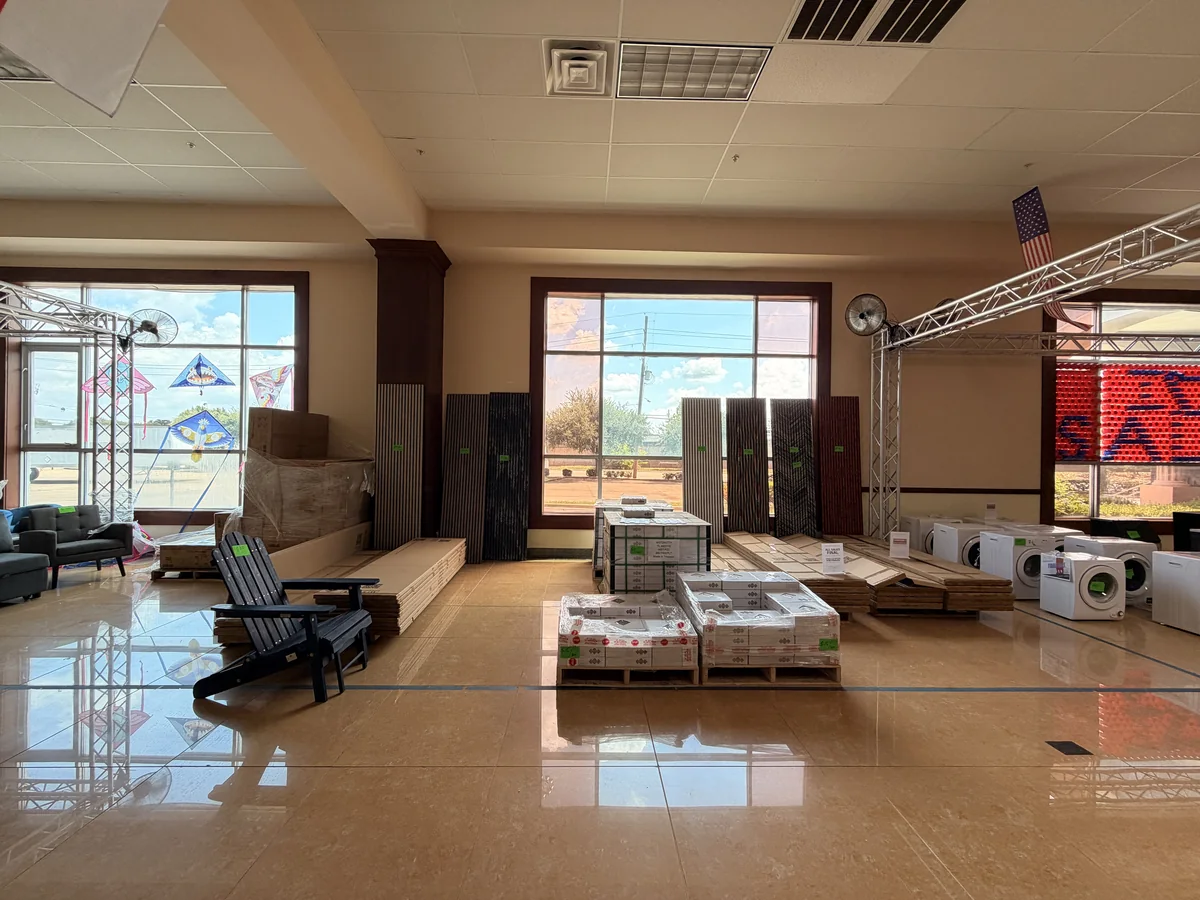 The same corner after the sale closed in September 2026